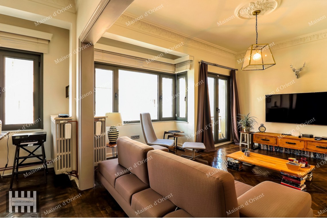 160sqm Flat with View for Sale in Cihangir