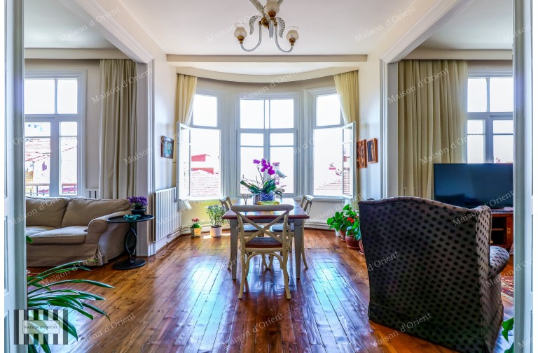 170sqm, 2+1 Historical Flat for Sale in Cihangir