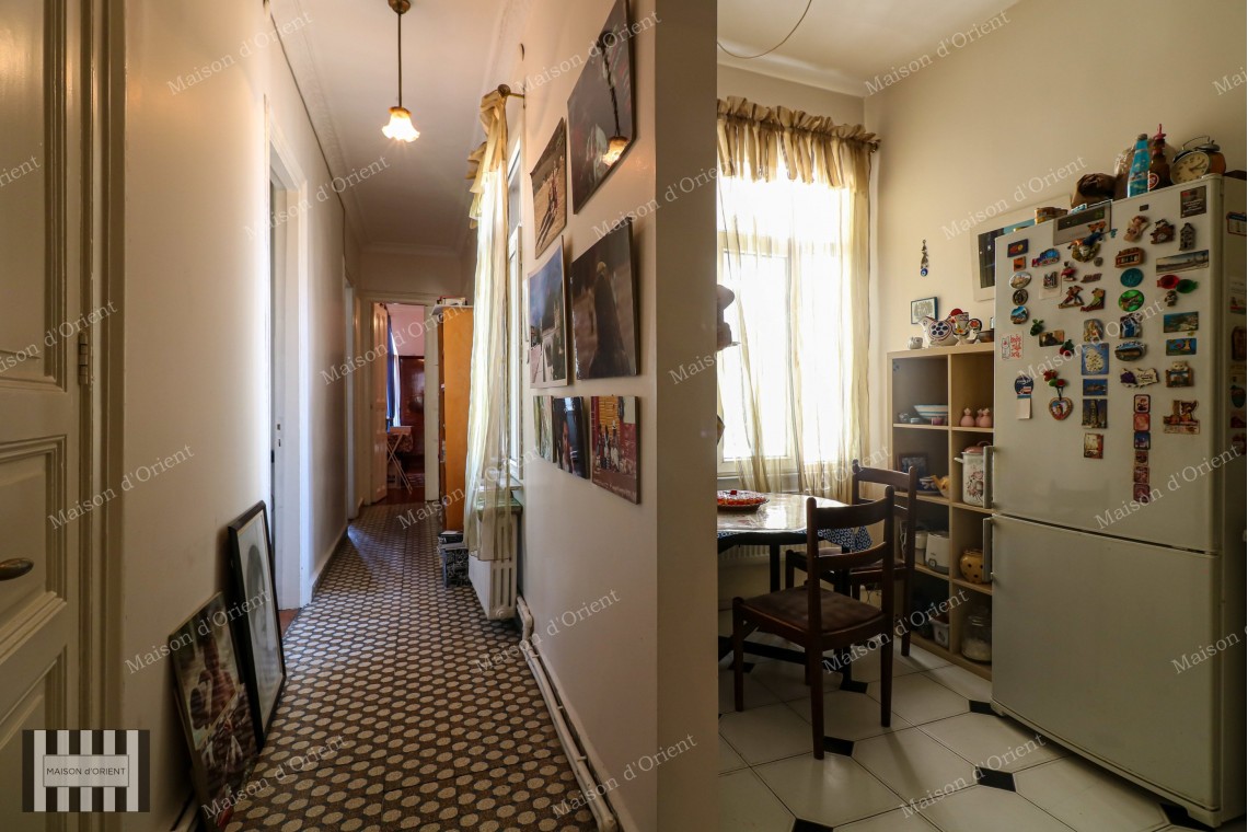 3+1 180sqm Flat for Sale in Taksim Historical Building