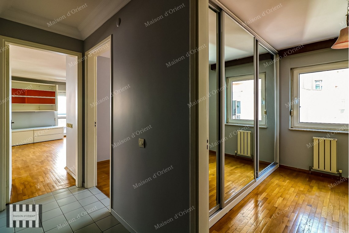 2+1 Flat for Sale in a Corner Location in Cihangir