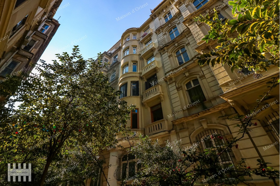 2+1 Furnished Apartment for Rent with Golden Horn View in Pera