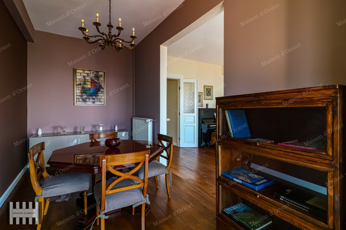 2+1 Furnished Apartment for Rent with Golden Horn View in Pera