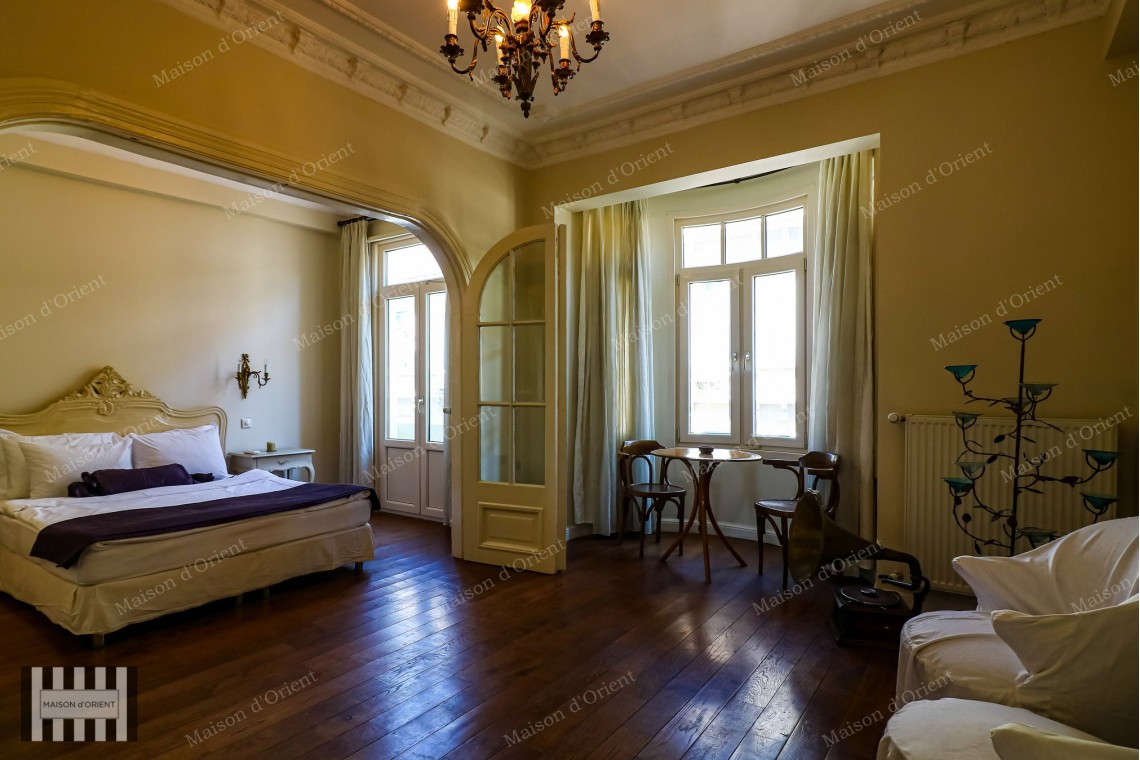 2+1 Furnished Apartment for Rent with Golden Horn View in Pera