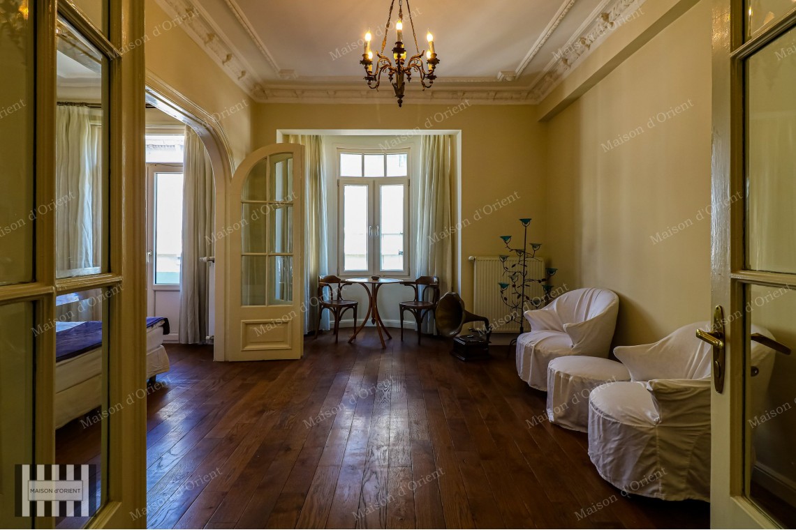 2+1 Furnished Apartment for Rent with Golden Horn View in Pera