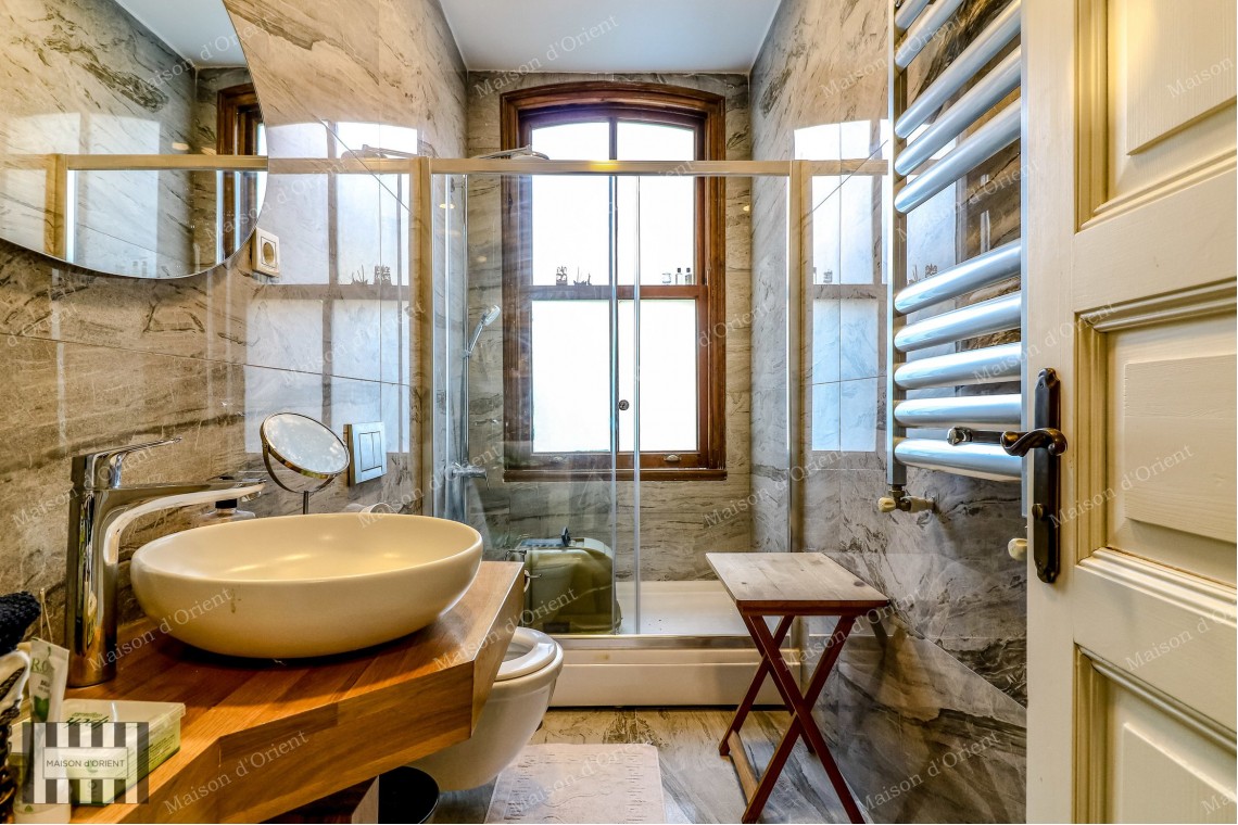 2+1 Flat for Rent in Historical Building in Galata