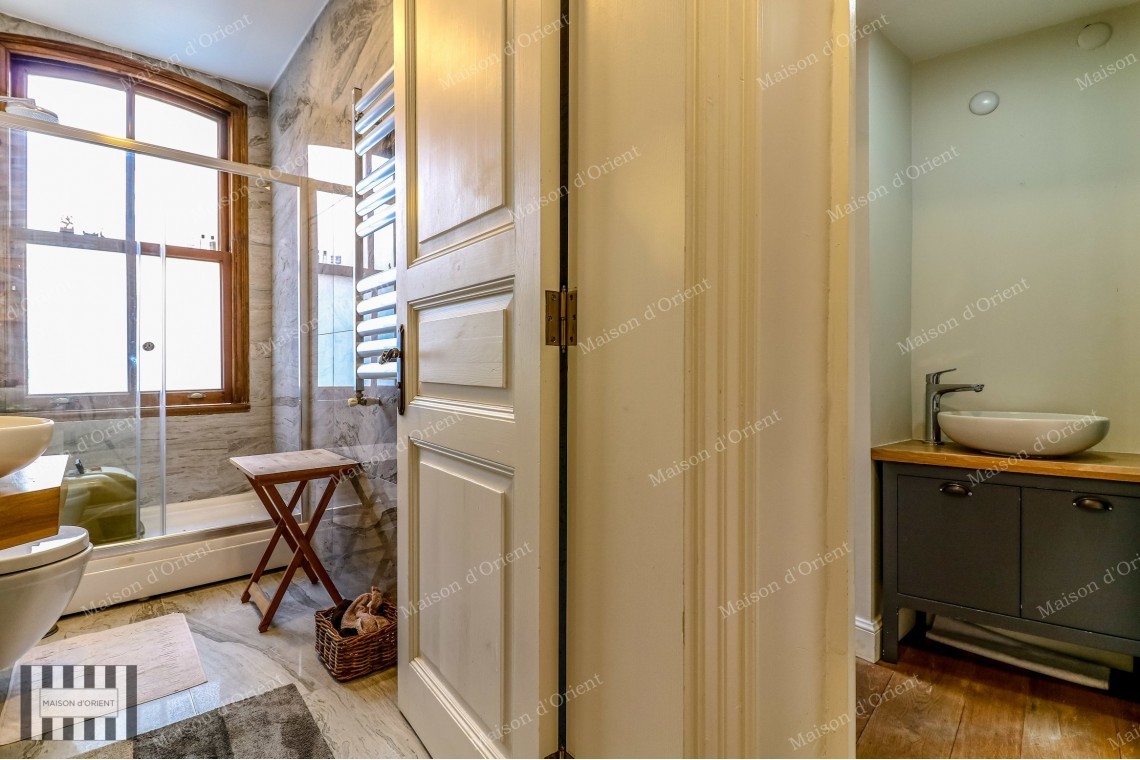 2+1 Flat for Rent in Historical Building in Galata