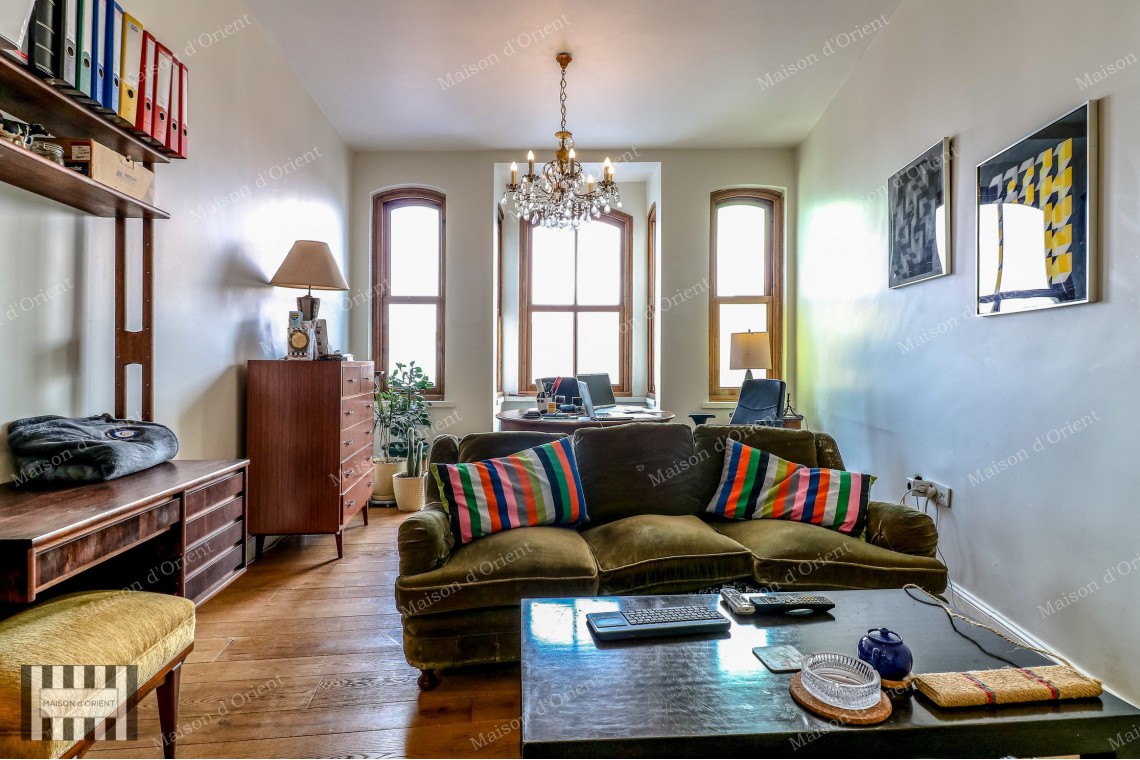 2+1 Flat for Rent in Historical Building in Galata
