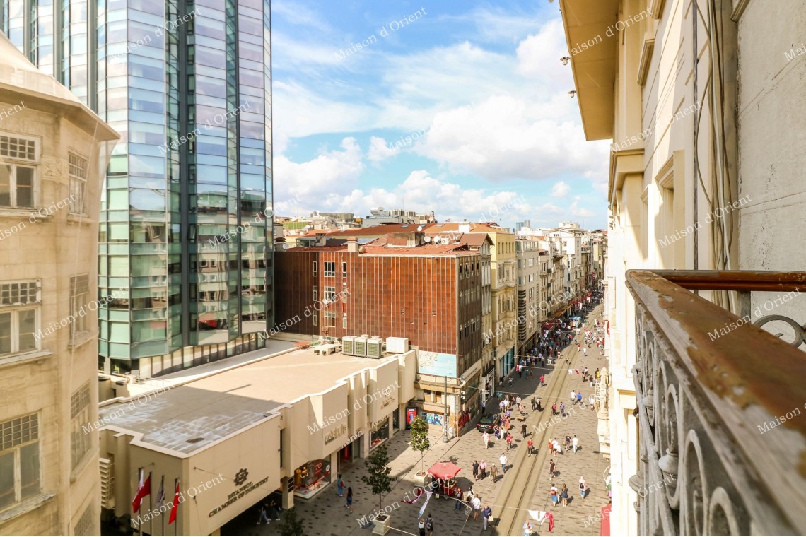 200sqm Flat with Bosphorus View for Sale on Istiklal Street