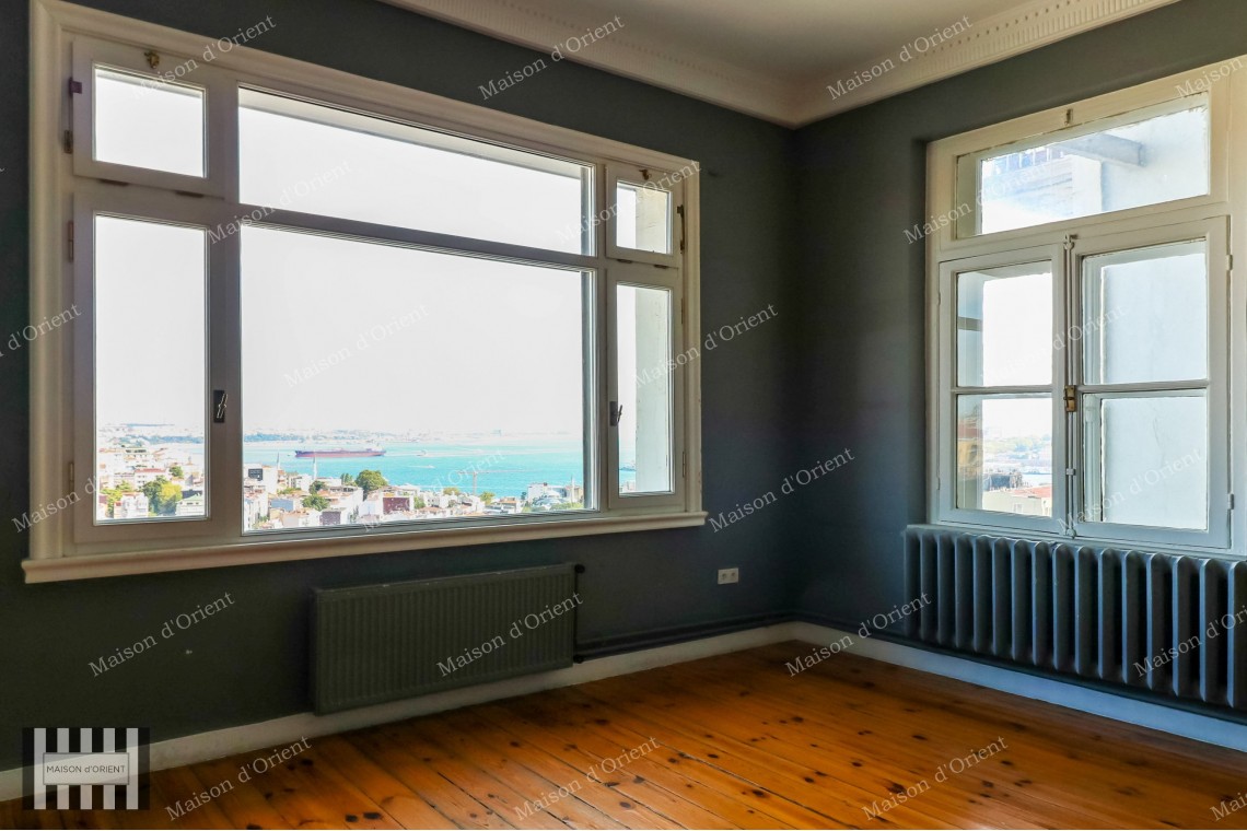 200sqm Flat with Bosphorus View for Sale on Istiklal Street