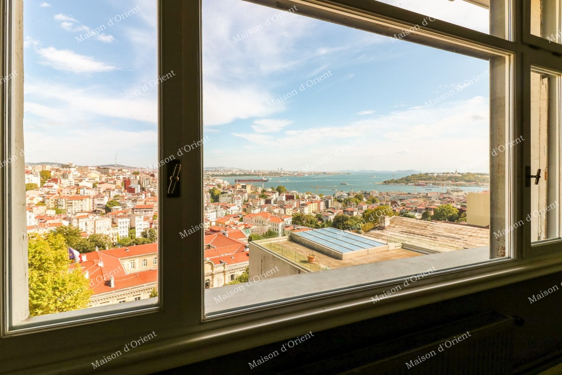 200sqm Flat with Bosphorus View for Sale on Istiklal Street