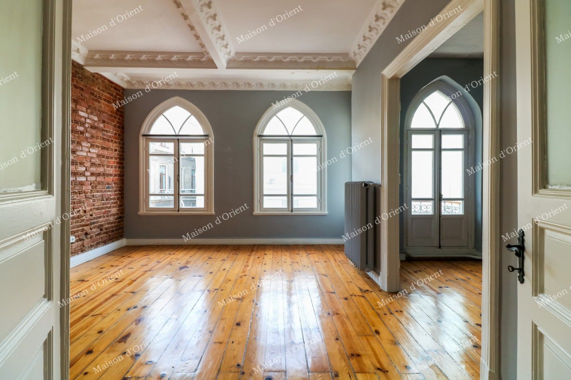 200sqm Flat with Bosphorus View for Sale on Istiklal Street