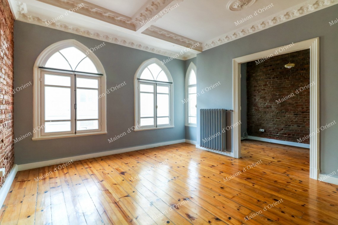200sqm Flat with Bosphorus View for Sale on Istiklal Street