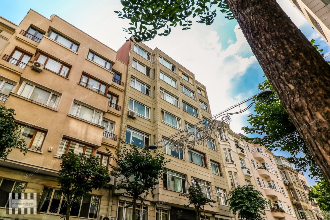 200sqm Furnished Flat with View for Rent in Cihangir