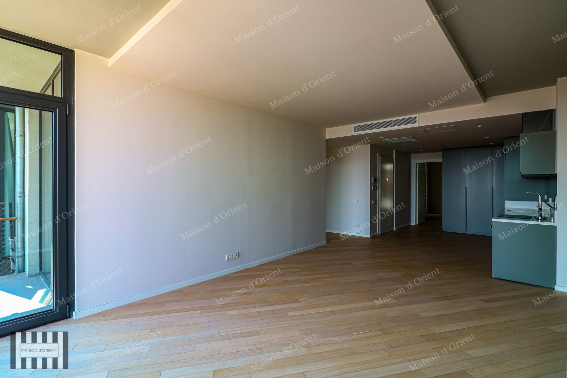 2+1 Flat for Sale in New Project with Balcony and View, Galata