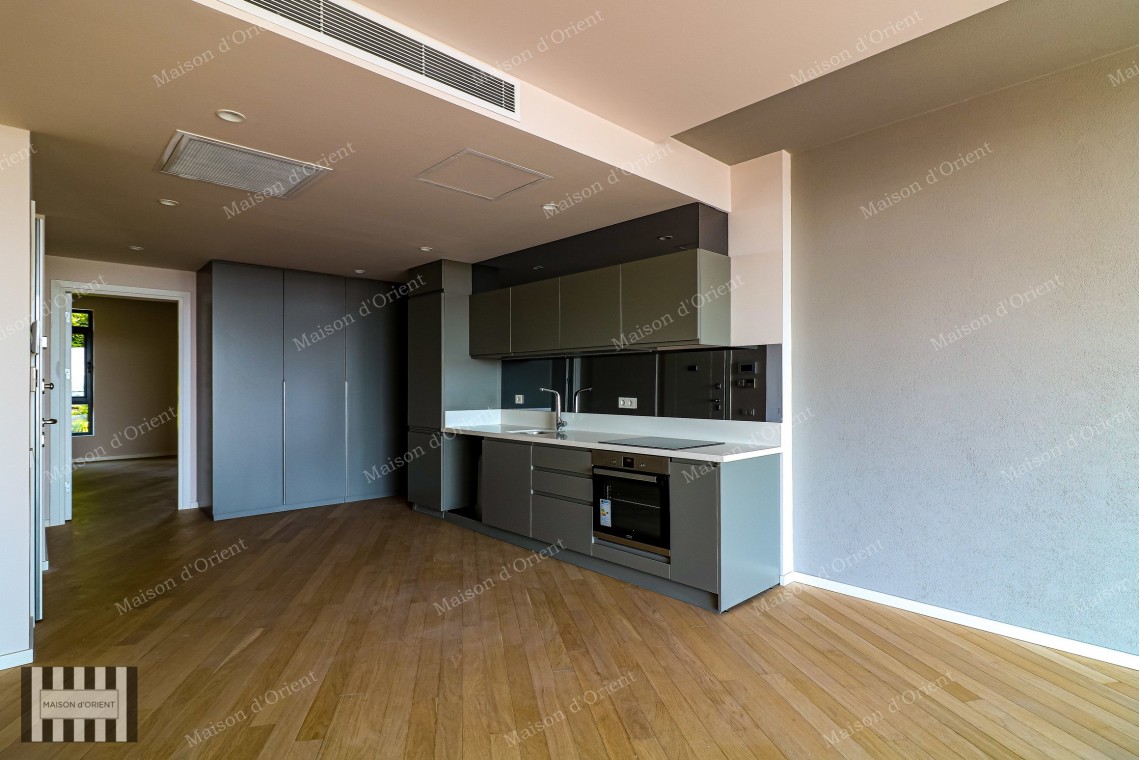 2+1 Flat for Sale in New Project with Balcony and View, Galata