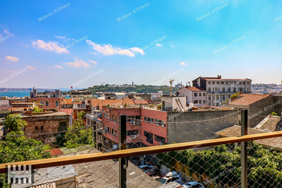 2+1 Flat for Sale in New Project with Balcony and View, Galata