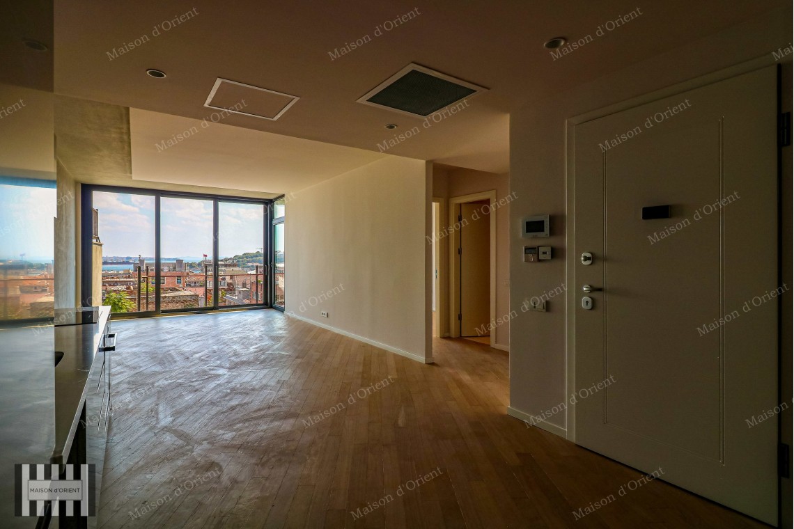 2+1 Flat for Sale in New Project with Balcony and View, Galata