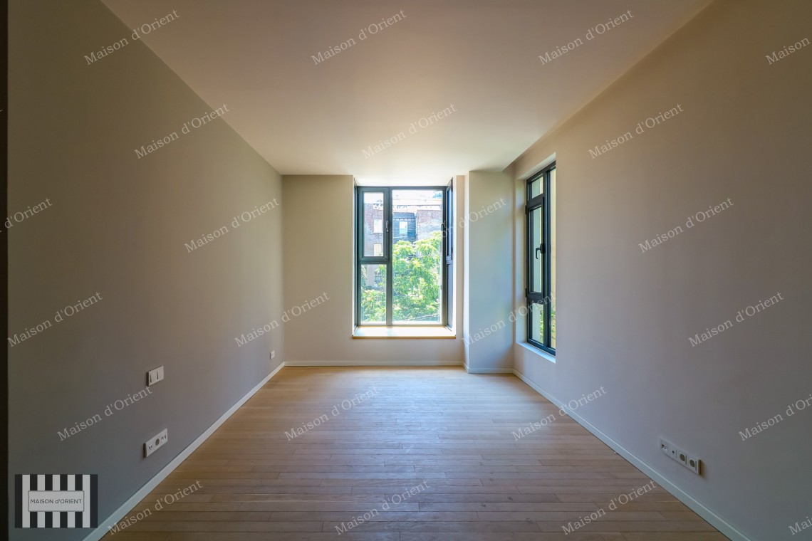 2+1 Flat for Sale with Bosphorus View in New Building, Galata
