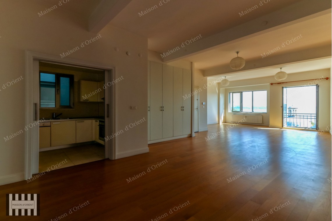2+1 Rental Flat with Sarayburnu View in Cihangir Palace Building