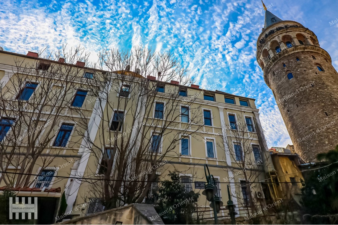 3+1 Aparment for Sale in Historical Pepo Building, Galata