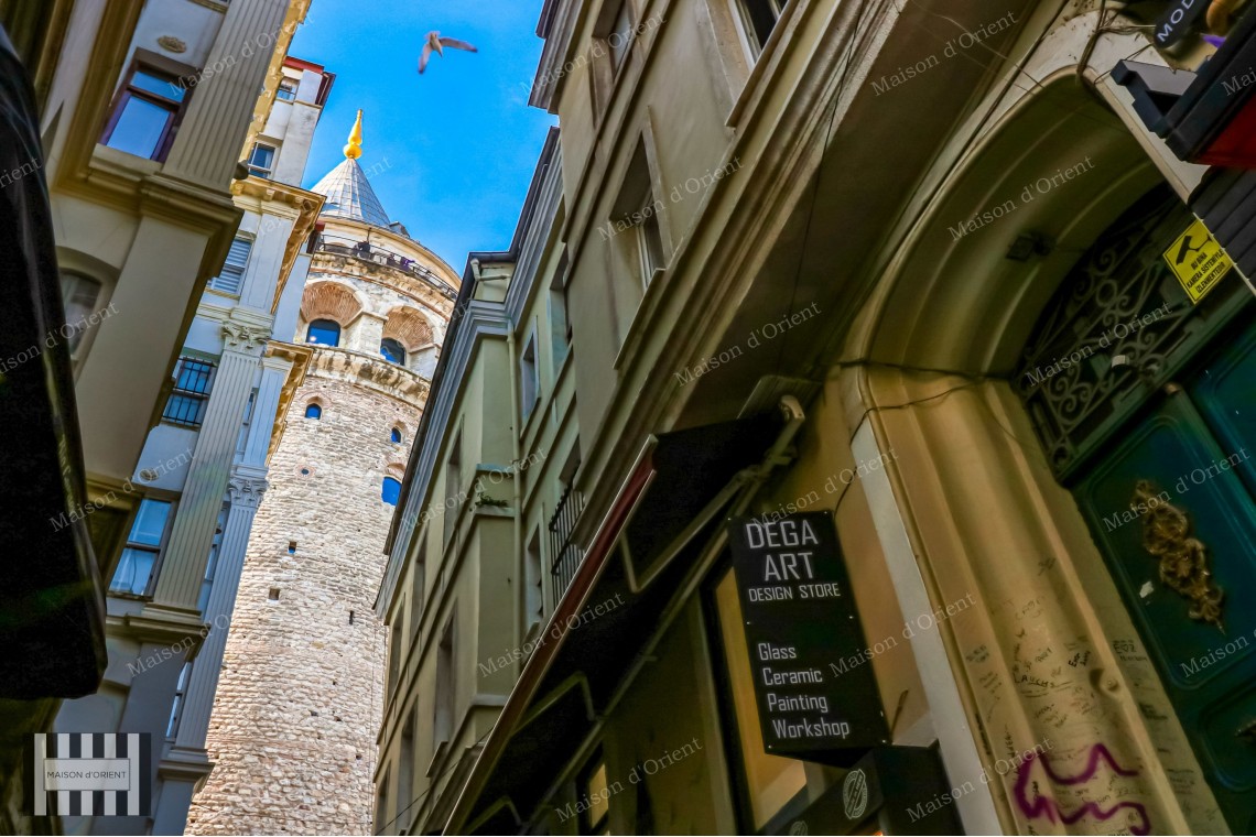 3+1 Aparment for Sale in Historical Pepo Building, Galata