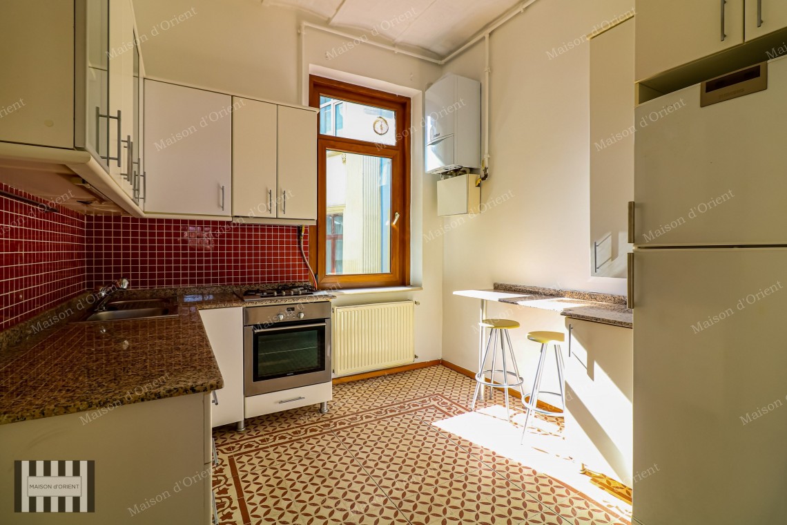 3+1 Aparment for Sale in Historical Pepo Building, Galata