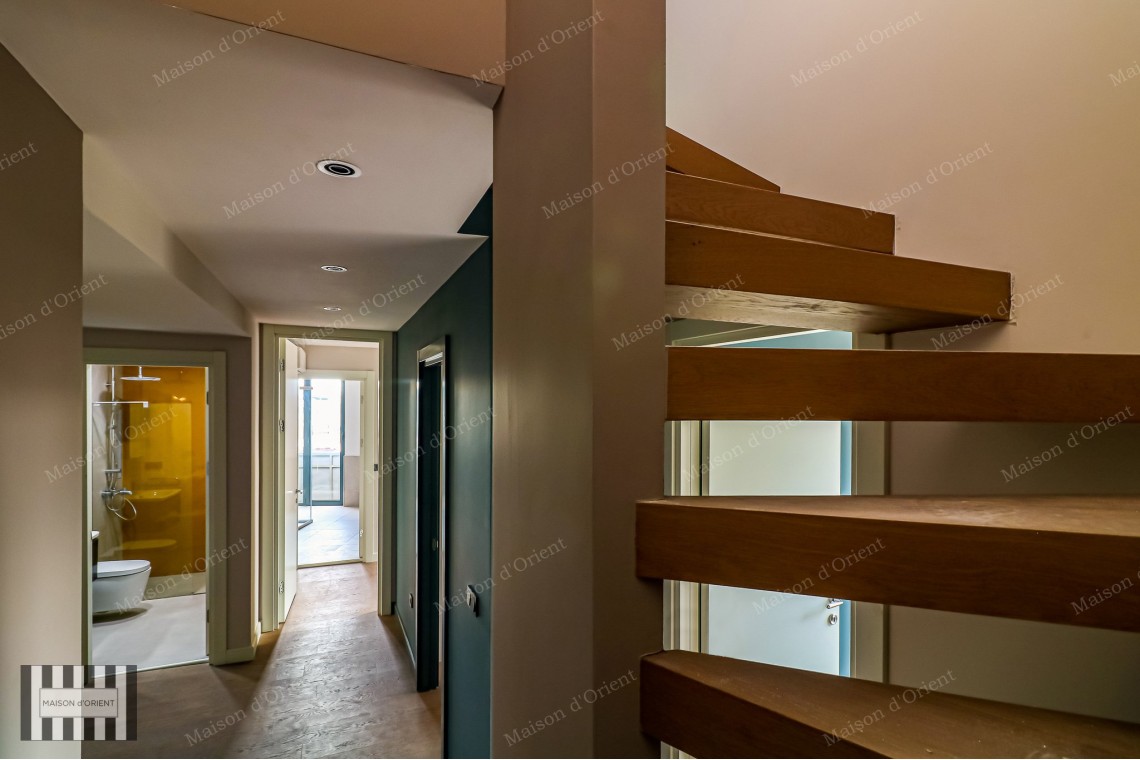 3+1 Furnished Duplex for Rent in New Project, Galata