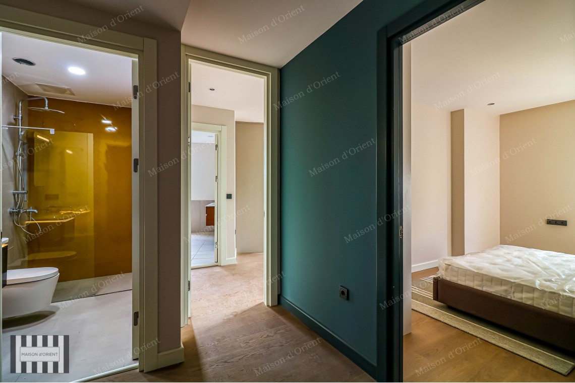 3+1 Furnished Duplex for Rent in New Project, Galata
