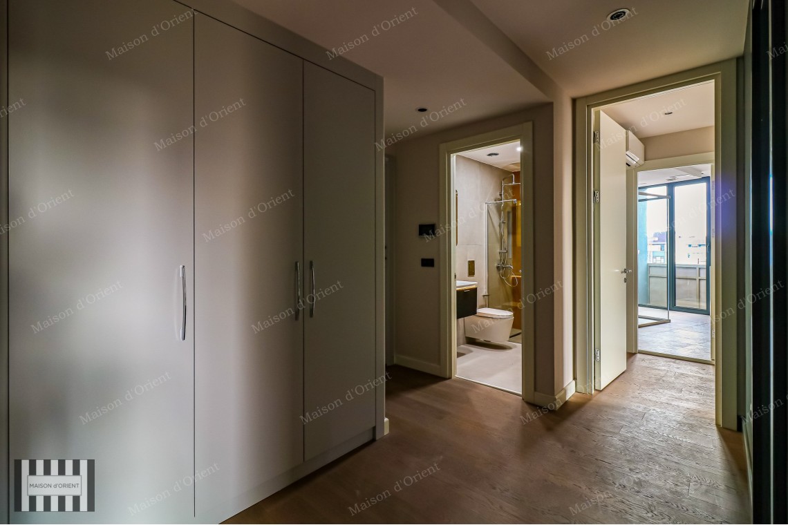 3+1 Furnished Duplex for Rent in New Project, Galata