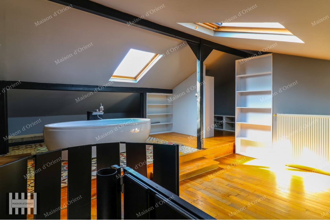 3+1 Duplex with View for Rent in Yildiz, Besiktas