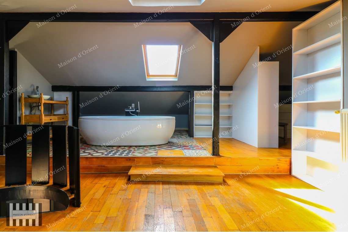 3+1 Duplex with View for Rent in Yildiz, Besiktas