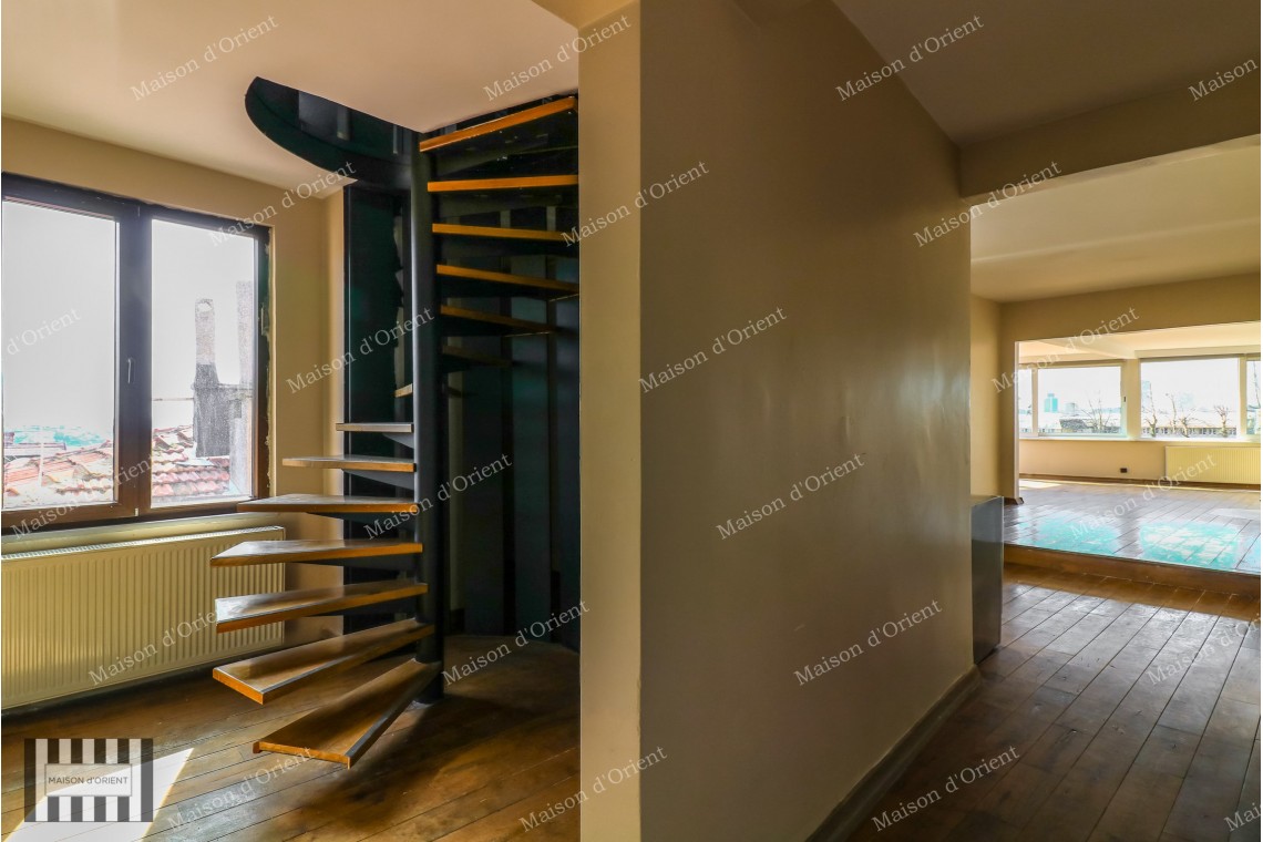 3+1 Duplex with View for Rent in Yildiz, Besiktas
