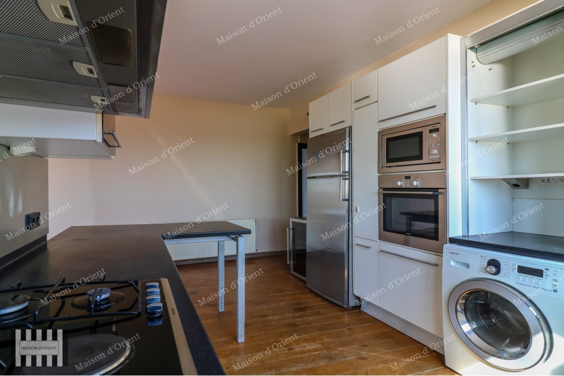 3+1 Duplex with View for Rent in Yildiz, Besiktas