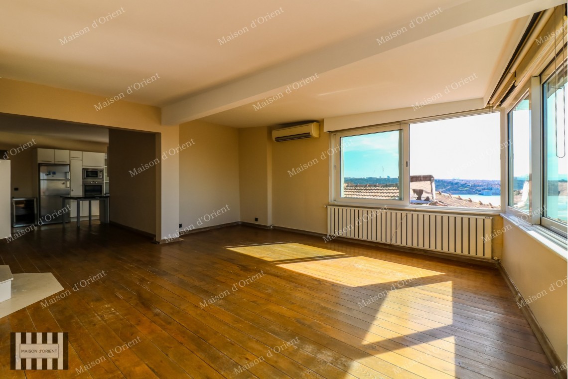 3+1 Duplex with View for Rent in Yildiz, Besiktas