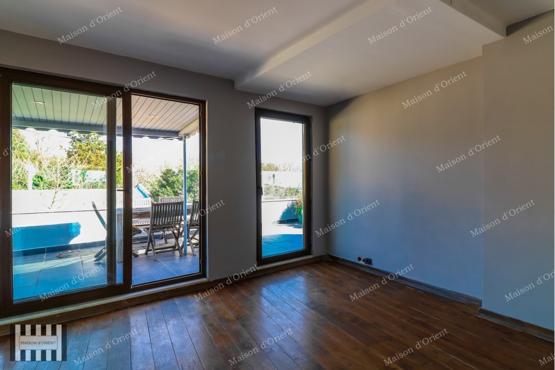 3+1 Duplex with View for Rent in Yildiz, Besiktas