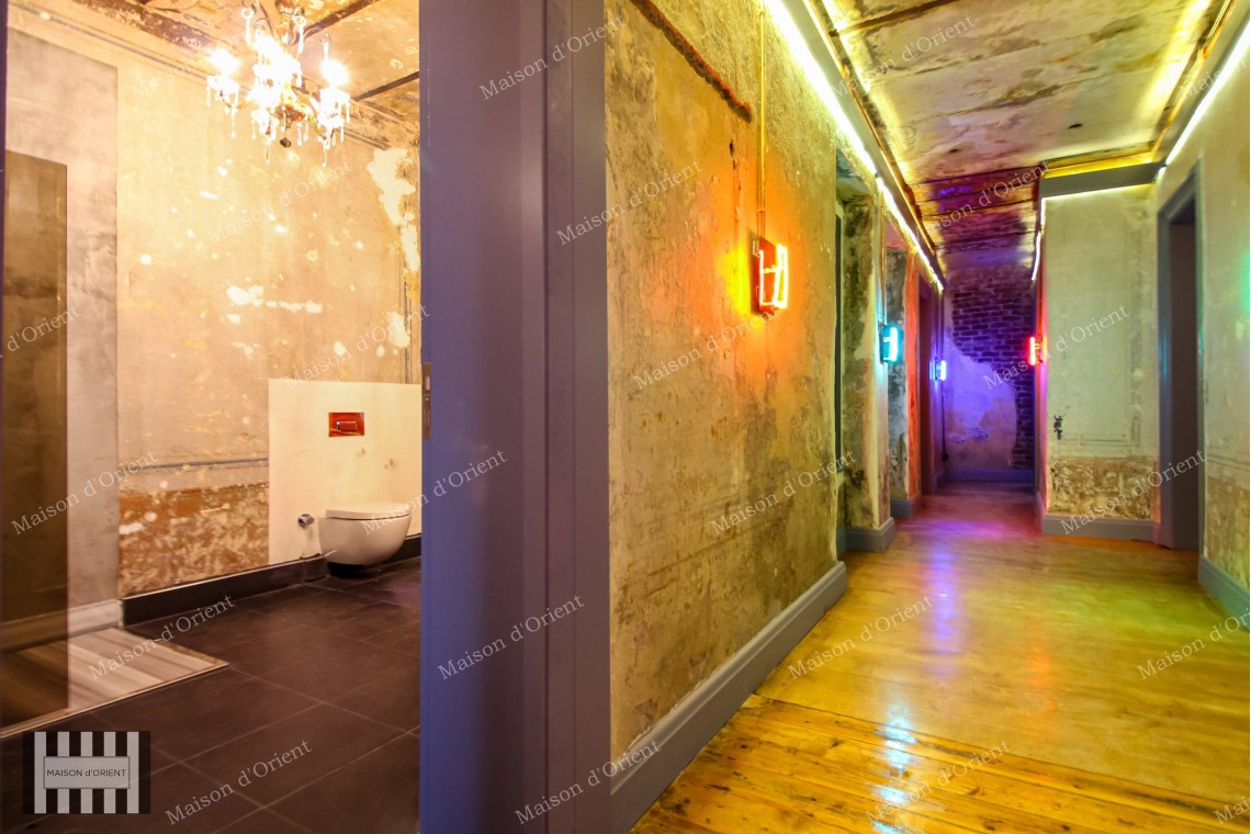 3+1 Flat in Historical Building for Rent in Galata