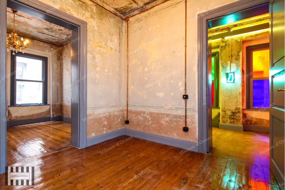 3+1 Flat in Historical Building for Rent in Galata