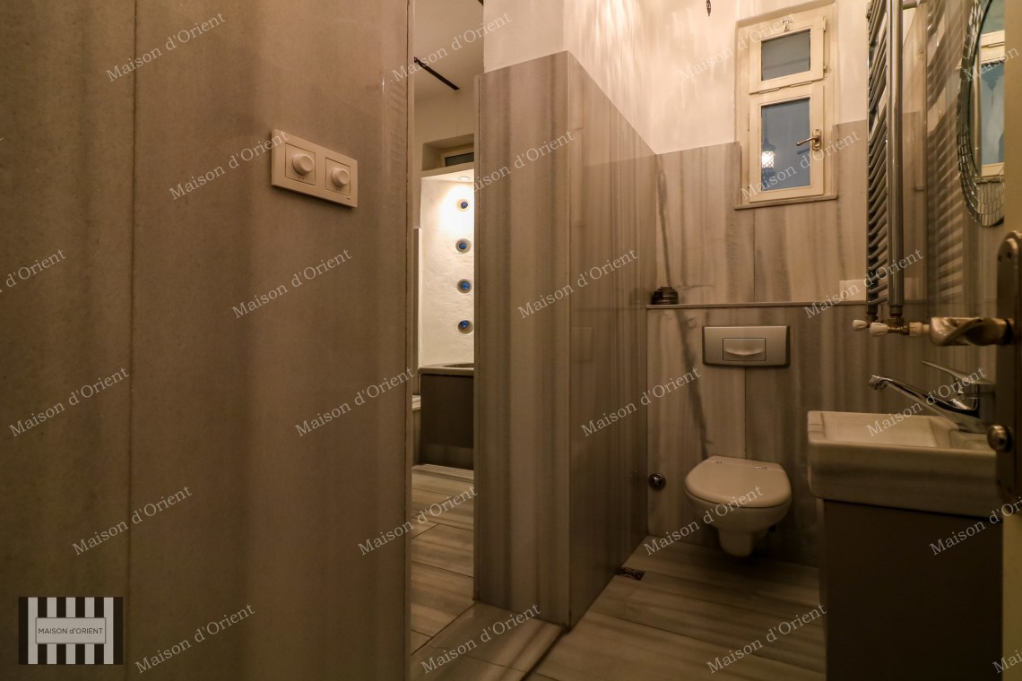 3+2 Flat for Rent in Historical Petraki Building, Galata