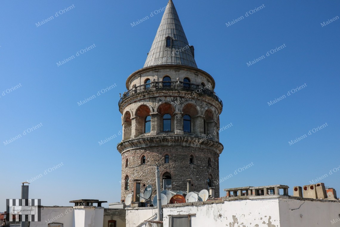 3+2 Flat for Rent in Historical Petraki Building, Galata