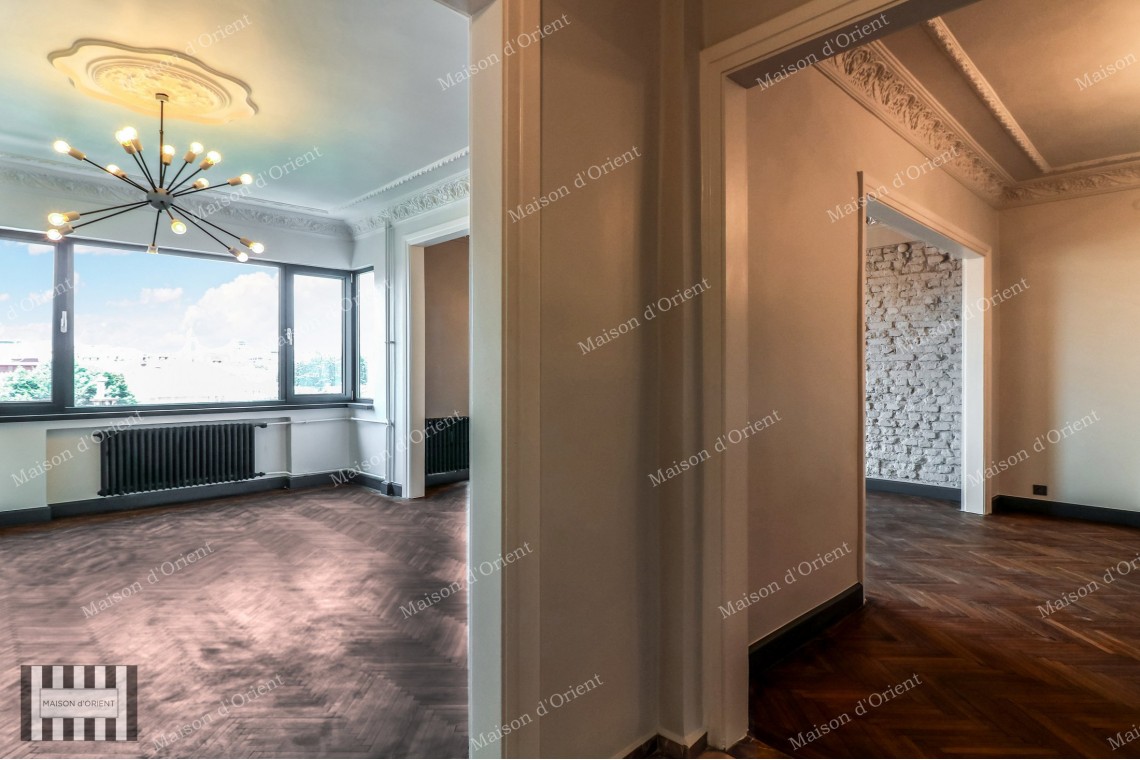 3+1 Historical Flat for Sale in Central Cihangir