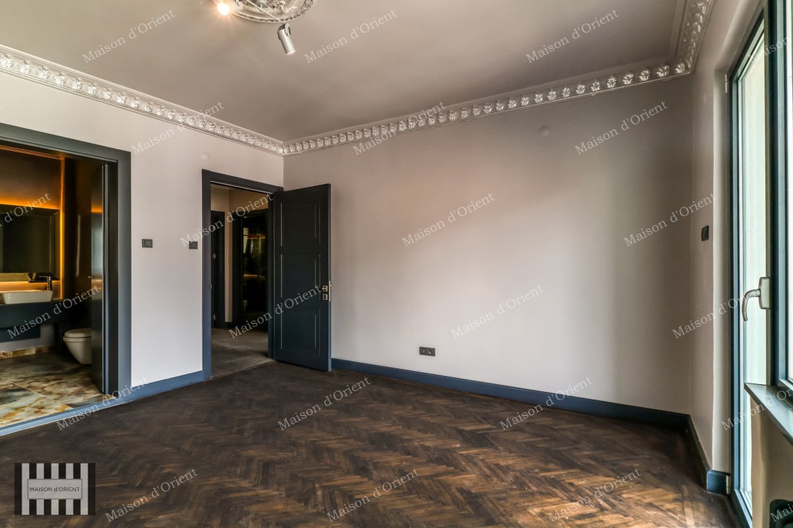 3+1 Historical Flat for Sale in Central Cihangir