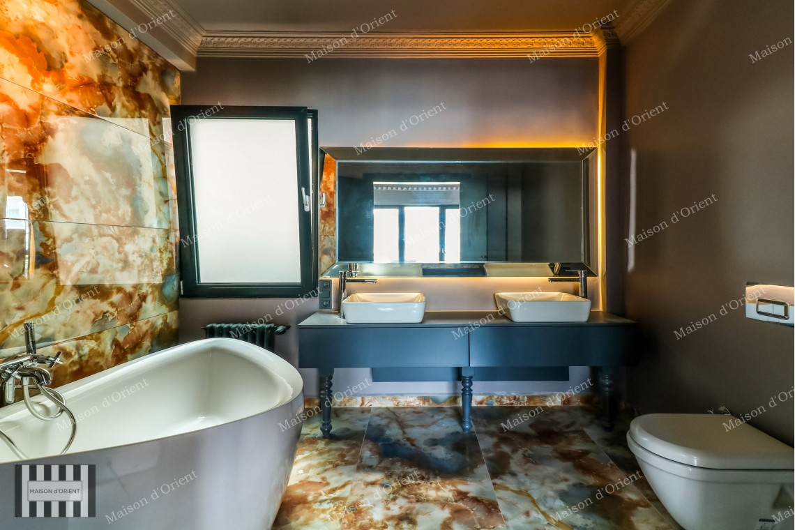 3+1 Historical Flat for Sale in Central Cihangir
