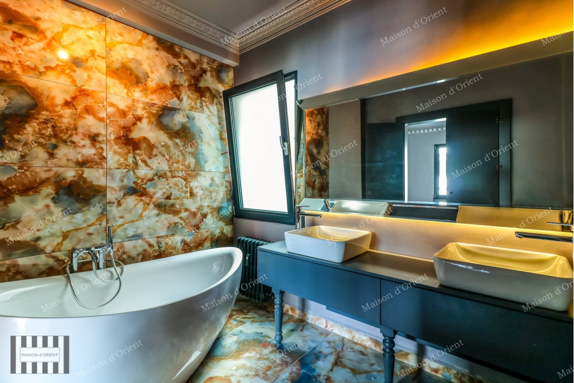 3+1 Historical Flat for Sale in Central Cihangir