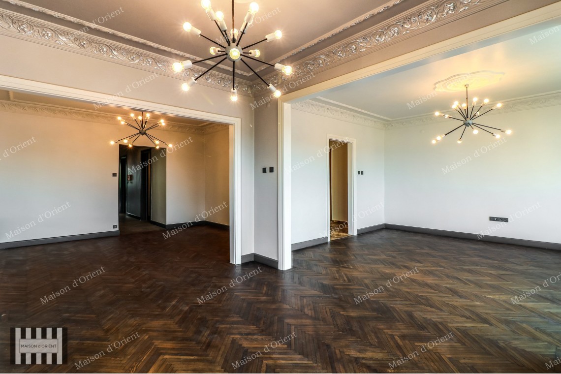 3+1 Historical Flat for Sale in Central Cihangir