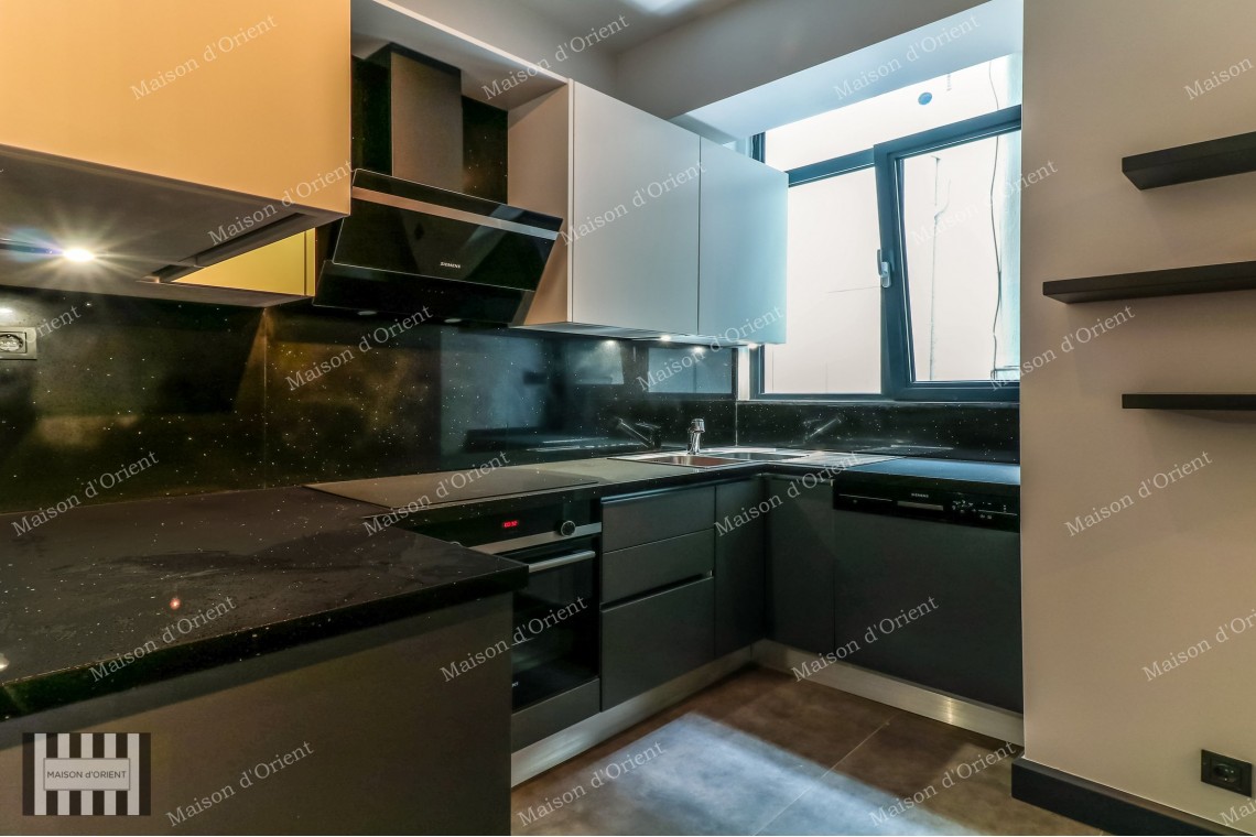 3+1 Historical Flat for Sale in Central Cihangir