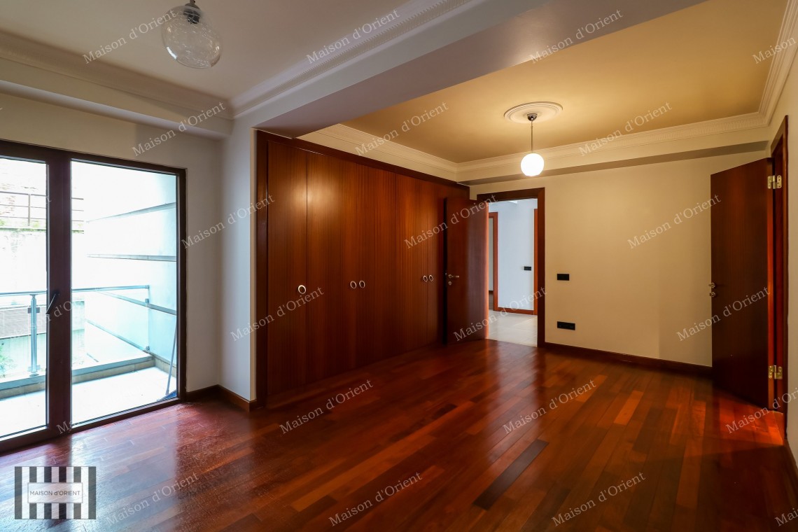 4+1 Flat with View for Rent in Cihangir Rıfat Bey Konakları