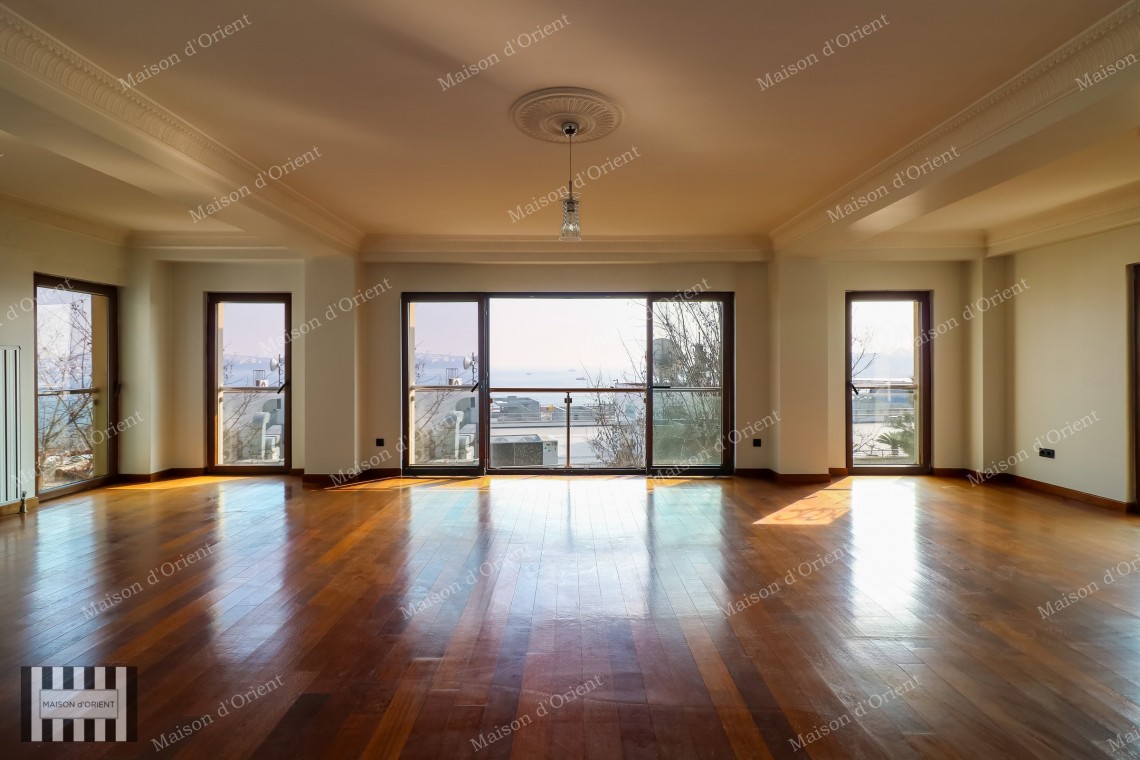 4+1 Flat with View for Rent in Cihangir Rıfat Bey Konakları