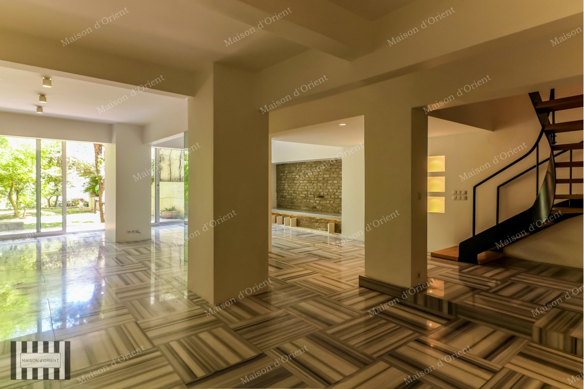 4+1 Garden Duplex for Rent in Cihangir