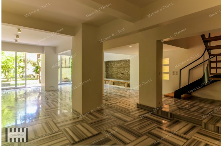 4+1 Garden Duplex for Rent in Cihangir