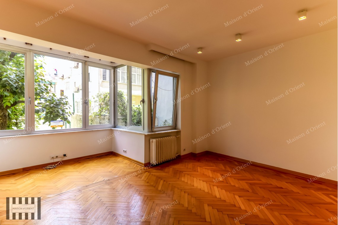 4+1 Garden Duplex for Rent in Cihangir